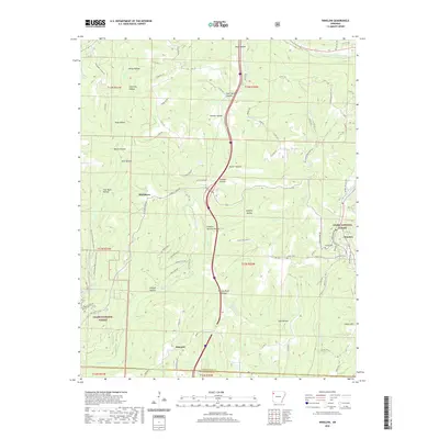2020 Map of Winslow, 2020 Print