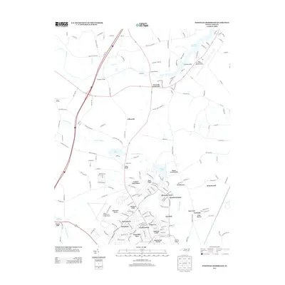 2013 Map of Winstead Crossroads, 2013 Print