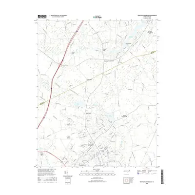 2016 Map of Winstead Crossroads, 2016 Print
