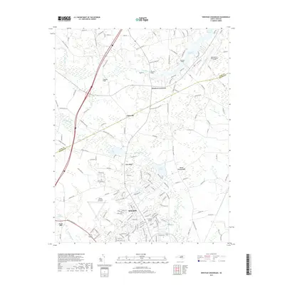 2019 Map of Winstead Crossroads, 2019 Print