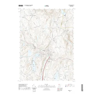 2021 Map of Winsted, 2021 Print