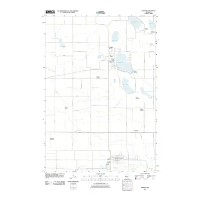 2010 Map of Winsted, 2010 Print