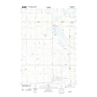 2013 Map of Winsted, 2013 Print