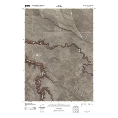 2010 Map of Winter Camp, 2010 Print