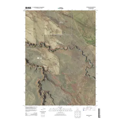 2013 Map of Winter Camp, 2013 Print