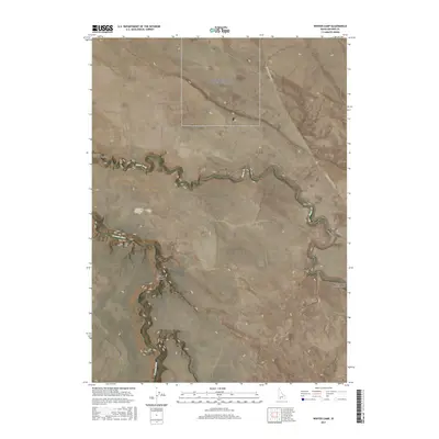 2017 Map of Winter Camp, 2017 Print