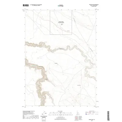 2020 Map of Winter Camp, 2020 Print