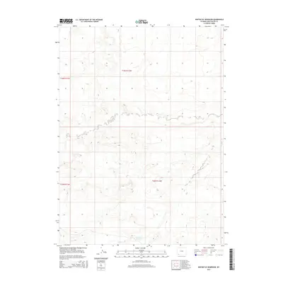 2015 Map of Winter Fat Reservoir, 2015 Print