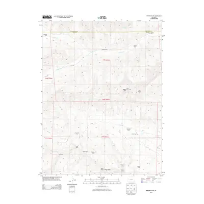 2013 Map of Winter Flats, 2013 Print