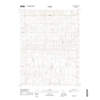 2019 Map of Winter Flats, 2019 Print
