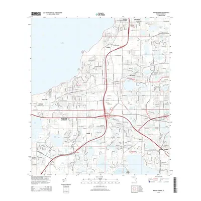 2015 Map of Winter Garden, 2015 Print