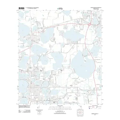 2012 Map of Winter Haven, 2012 Print