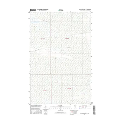 2016 Map of Winter Road Lake SE, 2016 Print
