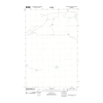 2010 Map of Winter Road Lake SW, 2010 Print