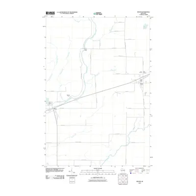 2010 Map of Winter, 2010 Print