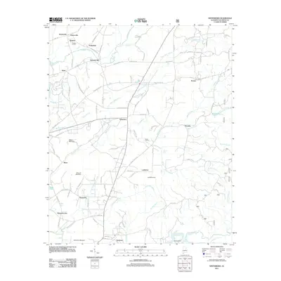 2011 Map of Winterboro, 2011 Print
