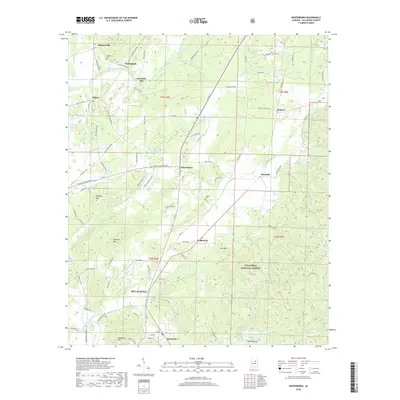 2018 Map of Winterboro, 2018 Print