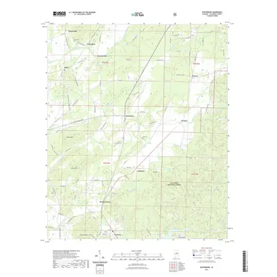 2021 Map of Winterboro, 2021 Print