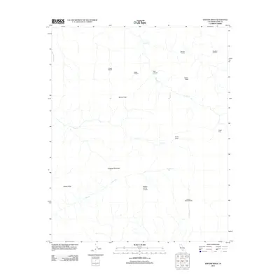 2012 Map of Winters Ridge, 2012 Print
