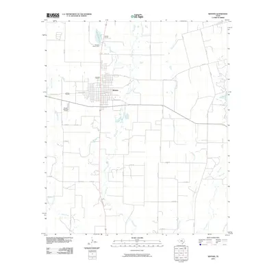 2010 Map of Winters, 2010 Print