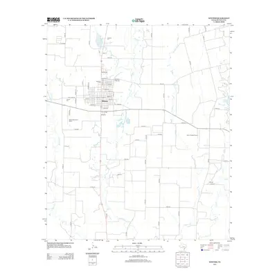 2013 Map of Winters, 2013 Print