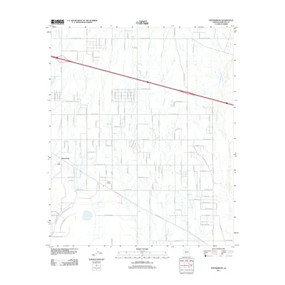 2011 Map of Wintersburg, 2011 Print