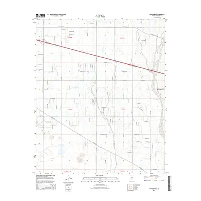 2014 Map of Wintersburg, 2014 Print