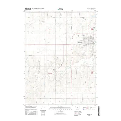 2015 Map of Winterset, 2015 Print