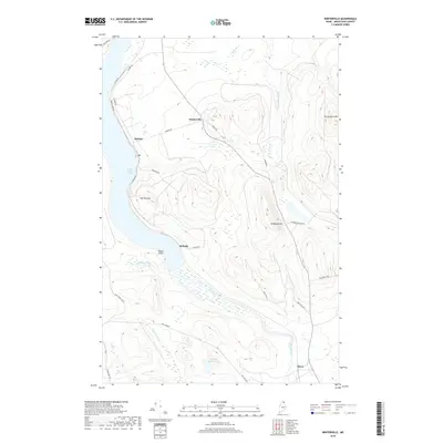 2018 Map of Winterville, 2018 Print