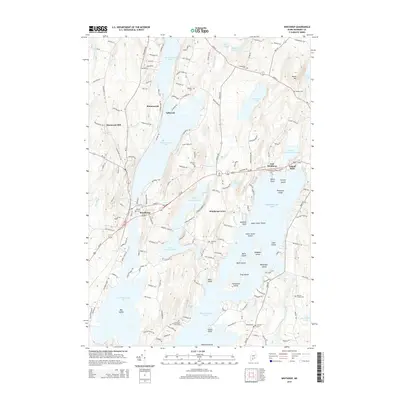 2014 Map of Winthrop, 2014 Print