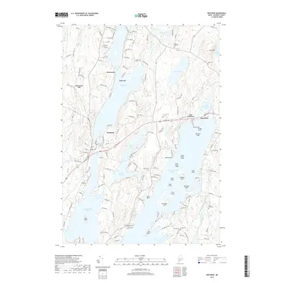 2018 Map of Winthrop, 2018 Print