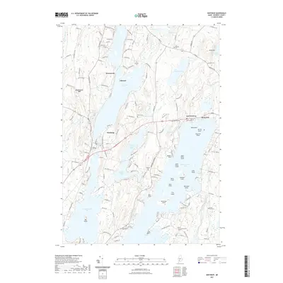 2021 Map of Winthrop, 2021 Print
