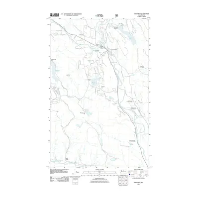 2011 Map of Winthrop, 2011 Print