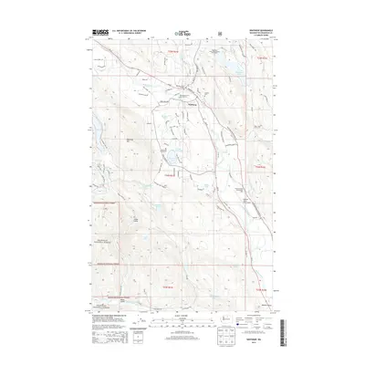 2014 Map of Winthrop, 2014 Print