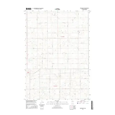 2016 Map of Winthrop SW, 2016 Print