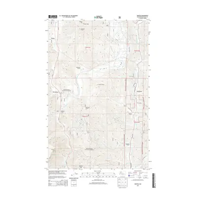 2014 Map of Winton, 2014 Print