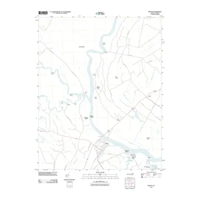 2010 Map of Winton, 2010 Print