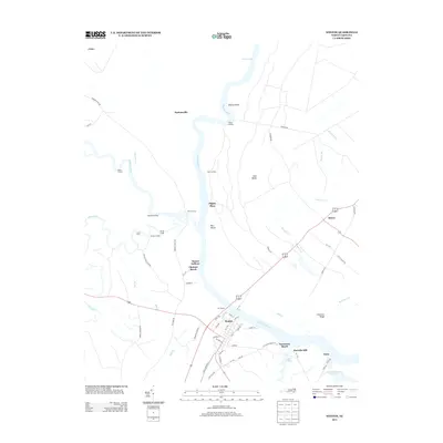 2013 Map of Winton, 2013 Print