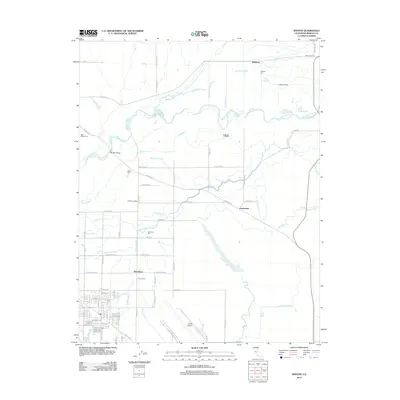 2012 Map of Winton, 2012 Print