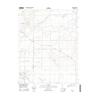 2015 Map of Winton, 2015 Print