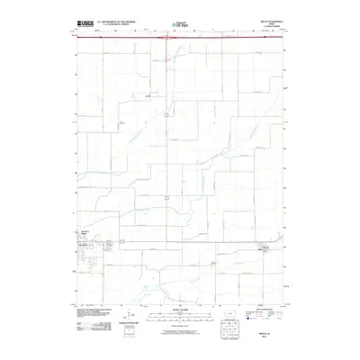 2010 Map of Wiota, 2010 Print