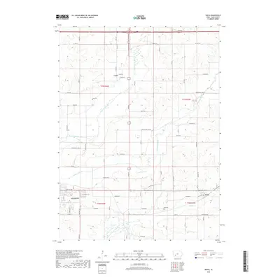 2018 Map of Wiota, 2018 Print