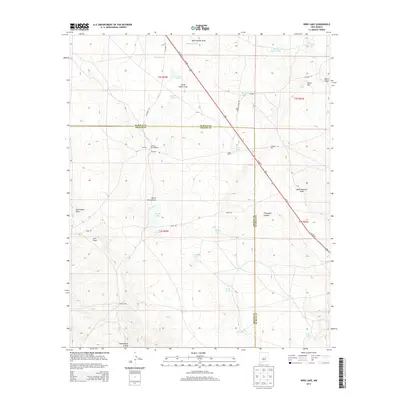 2013 Map of Wire Lake, 2013 Print