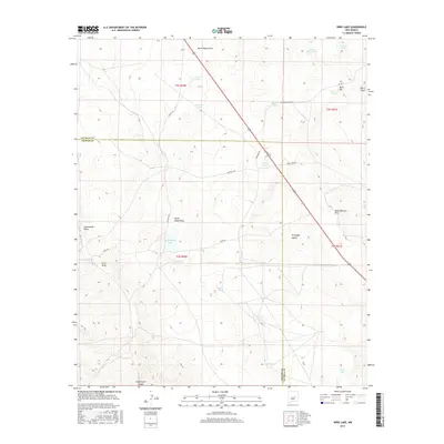 2017 Map of Wire Lake, 2017 Print