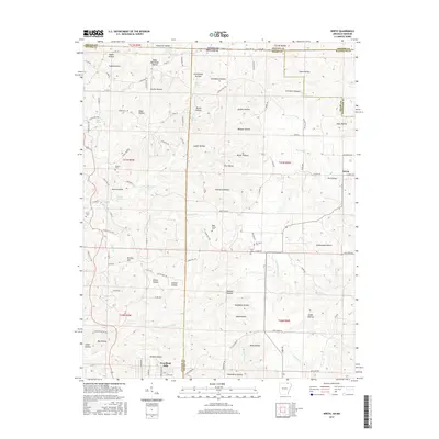 2017 Map of Wirth, 2017 Print