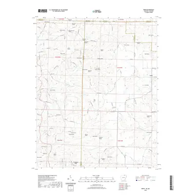 2020 Map of Wirth, 2020 Print