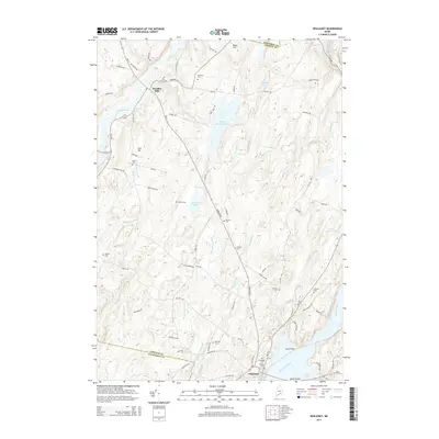2014 Map of Wiscasset, 2014 Print