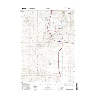 2016 Map of Wisconsin Dells South, 2016 Print