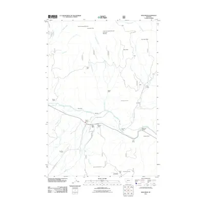 2011 Map of Wise River, 2011 Print