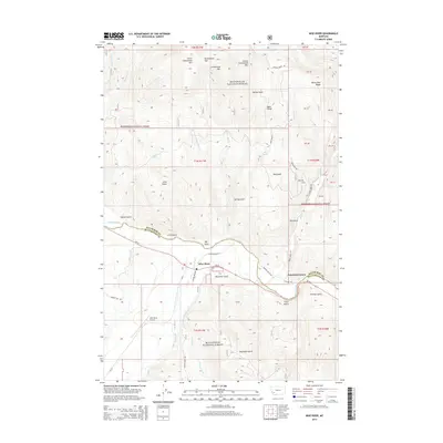 2014 Map of Wise River, 2014 Print